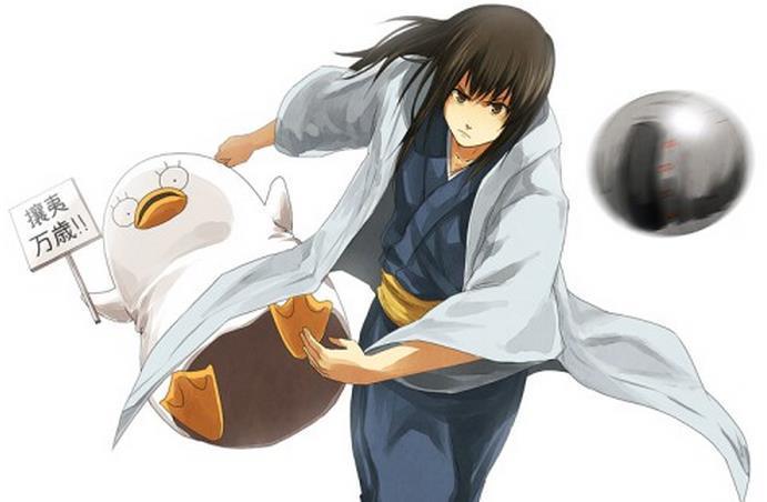 的家伙, 一边随手扔着各种定时非定时的炸弹逃跑的假发(不是假发,是桂