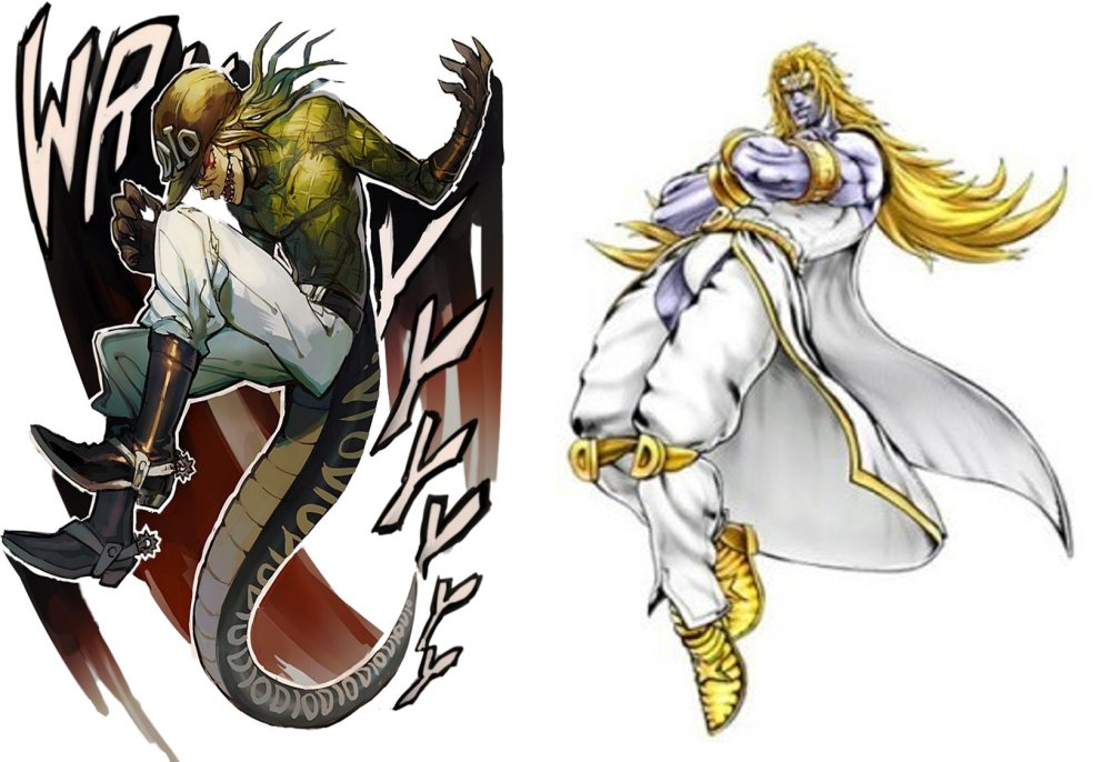 jojo劳模,敬业的挨打专业户,dio哒