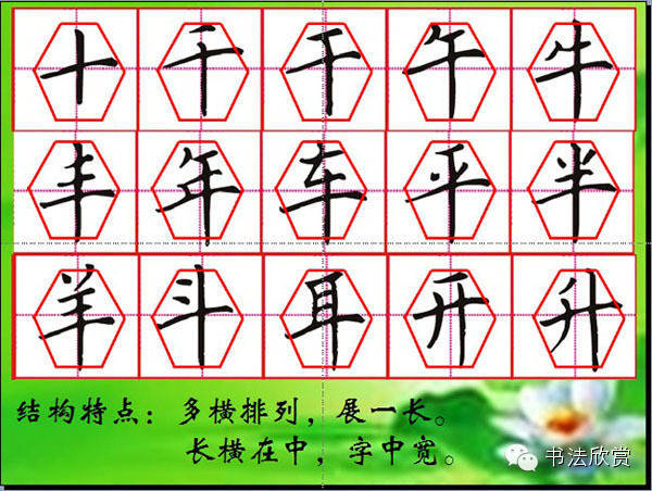 硬笔书法教学:钢笔字书写规律与口诀