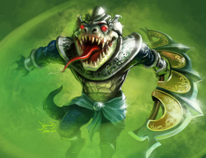 英雄联盟:鳄鱼迎来史诗级加强,w技能直接摧毁护盾?这怎么玩!