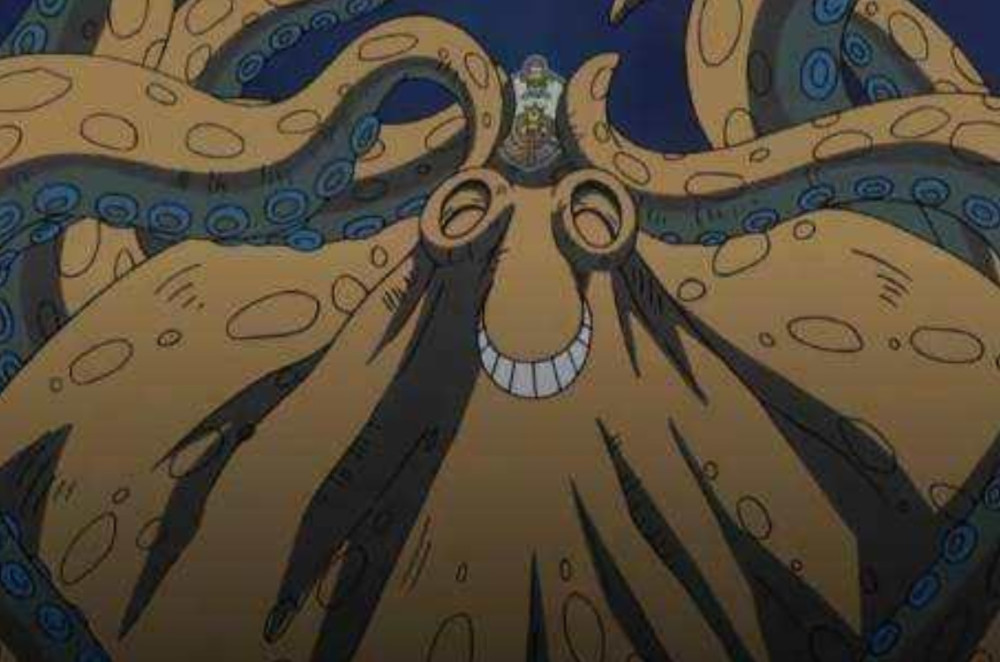 海贼王:拯救过草团海贼团四只章鱼,难怪路飞对章鱼情有独钟!