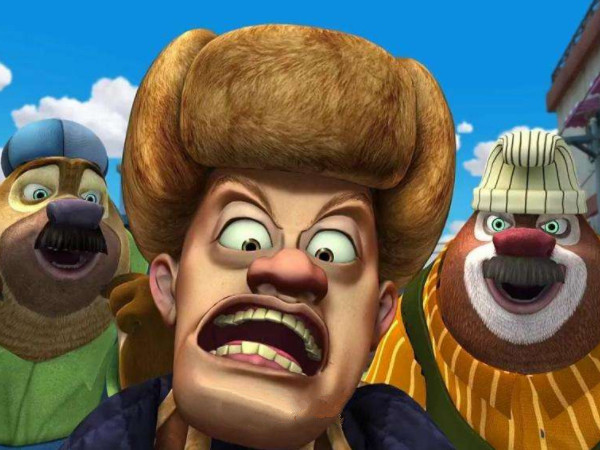 光头强:我天天被熊打,灰太狼:我天天被羊炸,他:你俩知足吧!