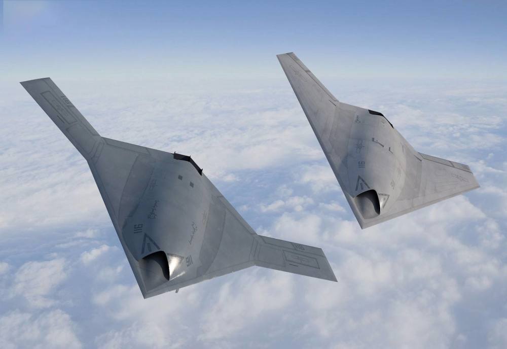 新型隐身战机外表科幻引人注目未来或与歼20搭配作战