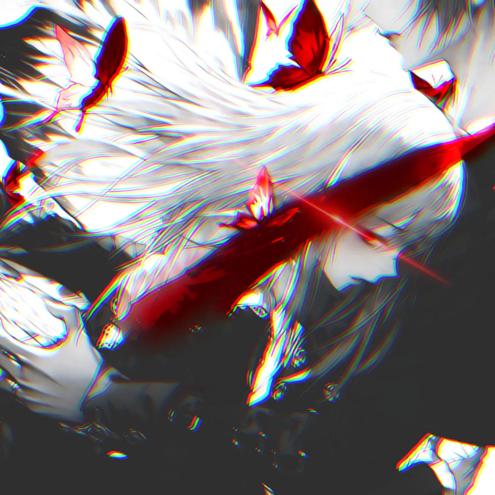 《动漫情头》暗黑风动漫情侣头像