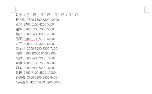 Word中的表复制到excel老变形 Htm格式一招搞定