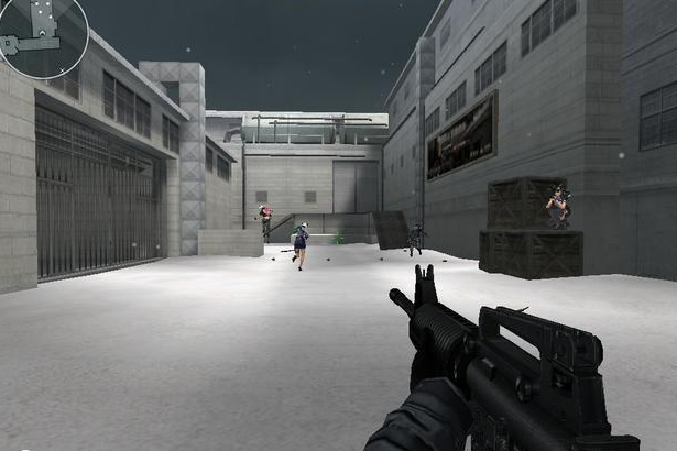 穿越火线:消失已久的地图,雪地里的枪战,老玩家过来站队了