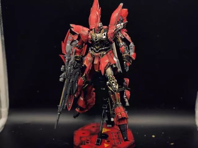 模玩控:mg 1/100比例 半甲战损新安洲