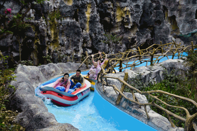 换个视角看溶洞,别有一番风味~3000余米四季可漂的洞天漂流,细数30余