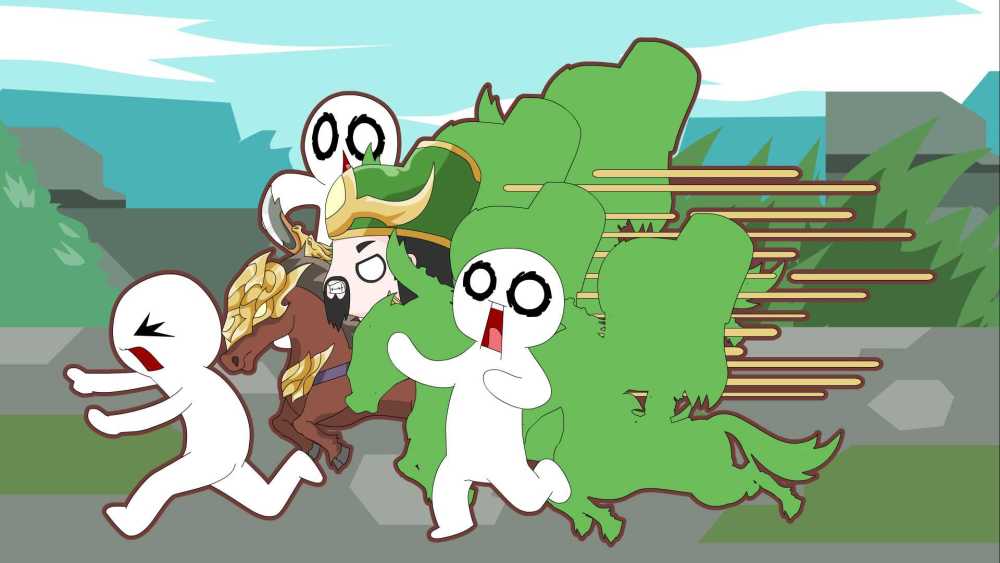 漫说王者:狂奔的小绿帽!团战搅屎棍流!关羽攻略打法