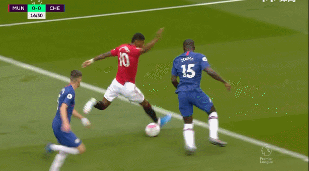 拉什福德造点拉什福德点射破门拉什福德两次为曼联主罚点球,全部命中.