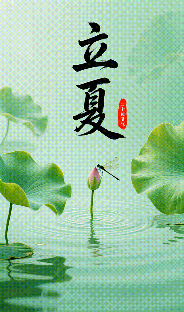 二十四节气·立夏丨万物并秀时，不负好时光！