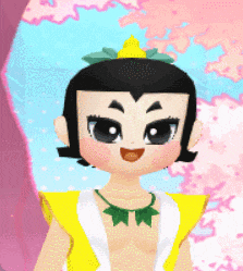 三娃发饰黄色的小葫芦下,是如钢铁般坚硬的头部,刀枪不入,在任何时候