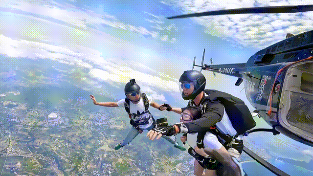 清水湾跳伞基地来啦!