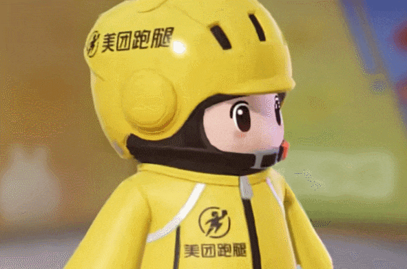 99娘爆改美团骑手,翘班去《元梦之星》送外卖!