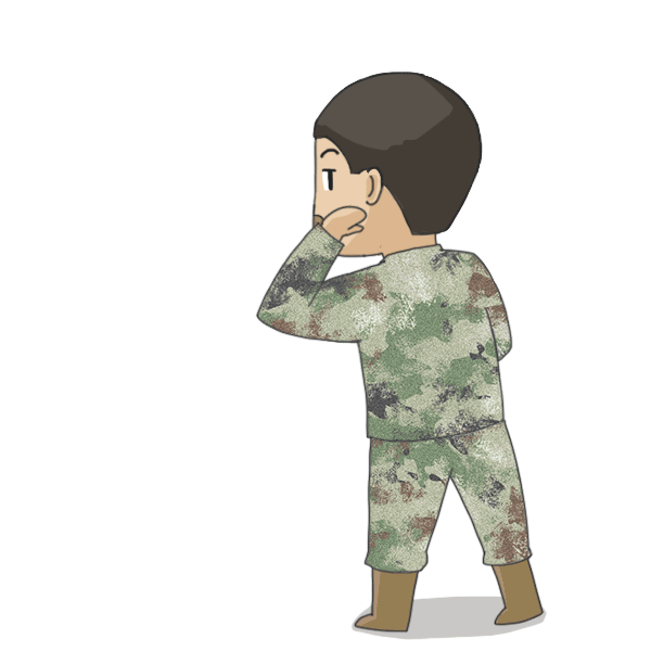 军视萌漫一组超萌兵哥哥表情包来袭请查收八