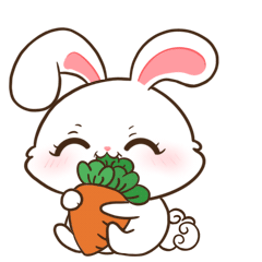 兔小小萌化心头像猫猫一样可爱又好"rua"软萌乖巧的兔小小"我兔小小