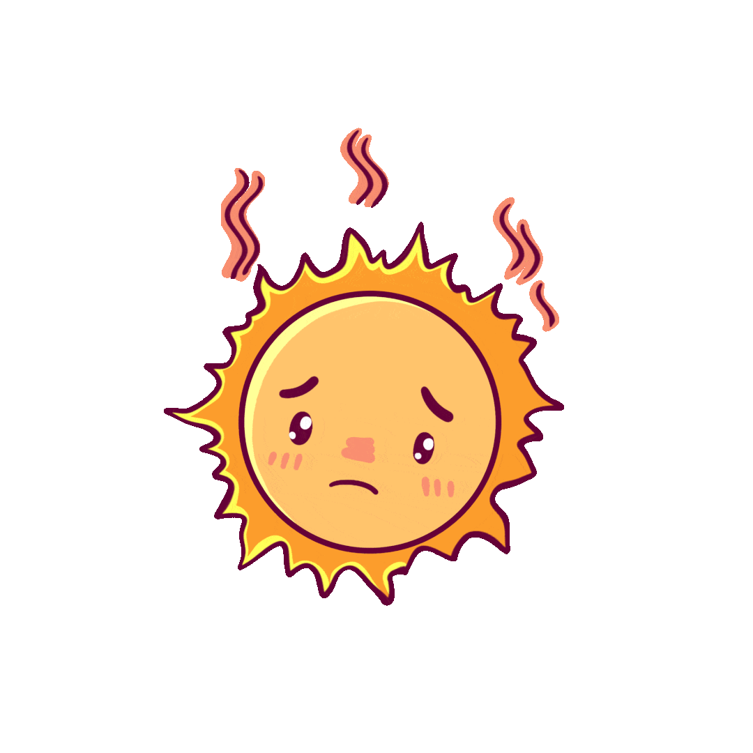 热҈化҈了҈! 高温红色预警!