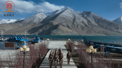 走进练兵场 | 班公湖冰面融化!"昆仑水兵"乘风破浪