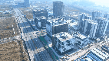 宝山南大智慧城在建项目提速快跑为高质量发展蓄势赋能