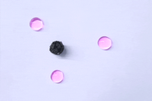 液滴操控技术存局限？亲水性硬磁软体机器人