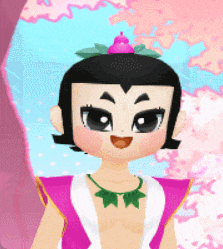 大娃发饰短发乌黑浓密,葫芦兄弟同款发髻,红色葫芦,翻天掀地,力大无穷