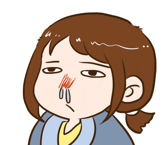 了……最令人心烦的是,咽喉部总是"不得劲",退烧之后一把鼻涕一把泪