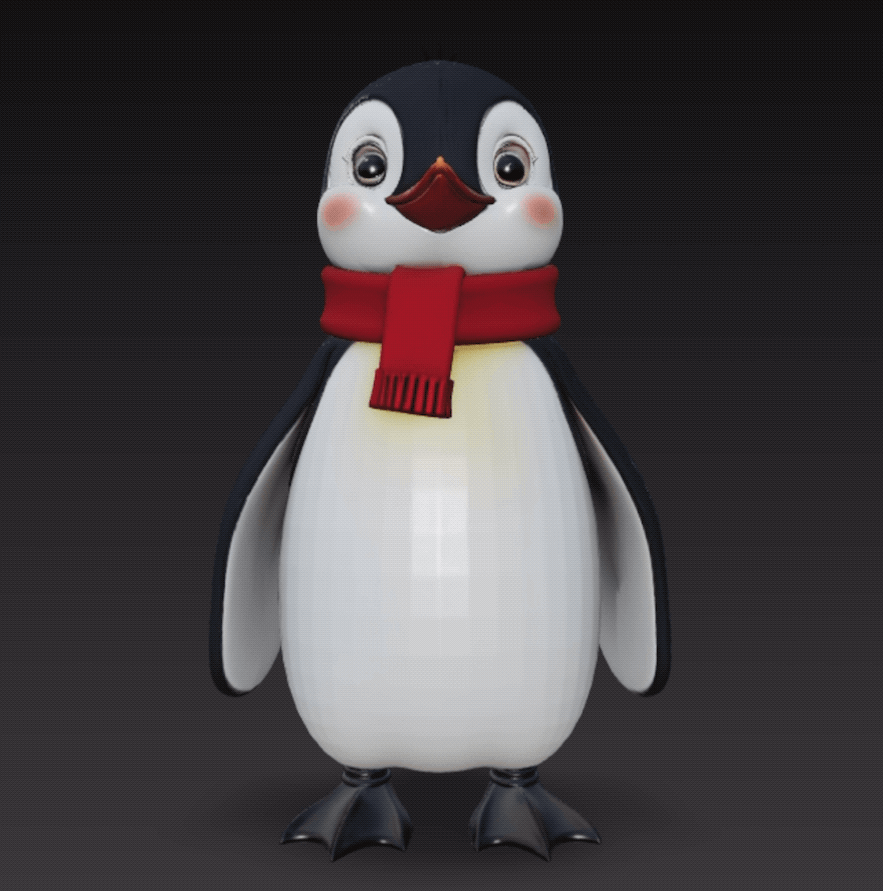 腾讯混元3d升级,手搓一个3d鹅送给你