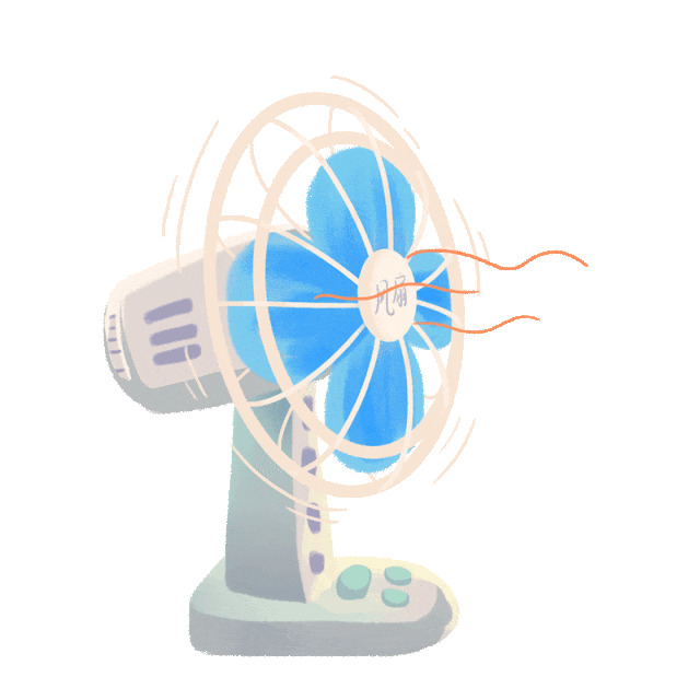 电风扇对着窗外吹,房间里才是最凉快的