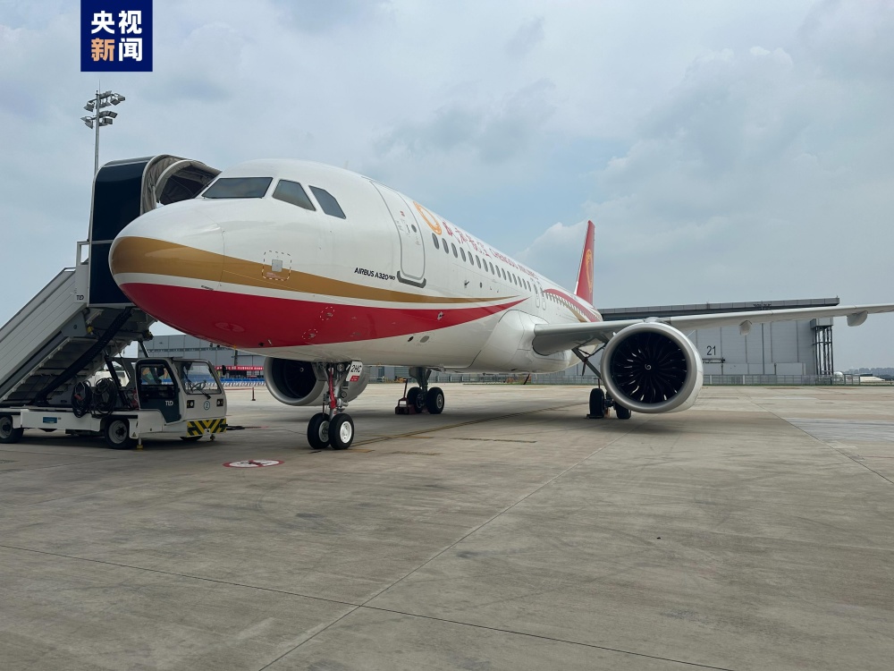 空客中国总装第700架a320系列飞机交付