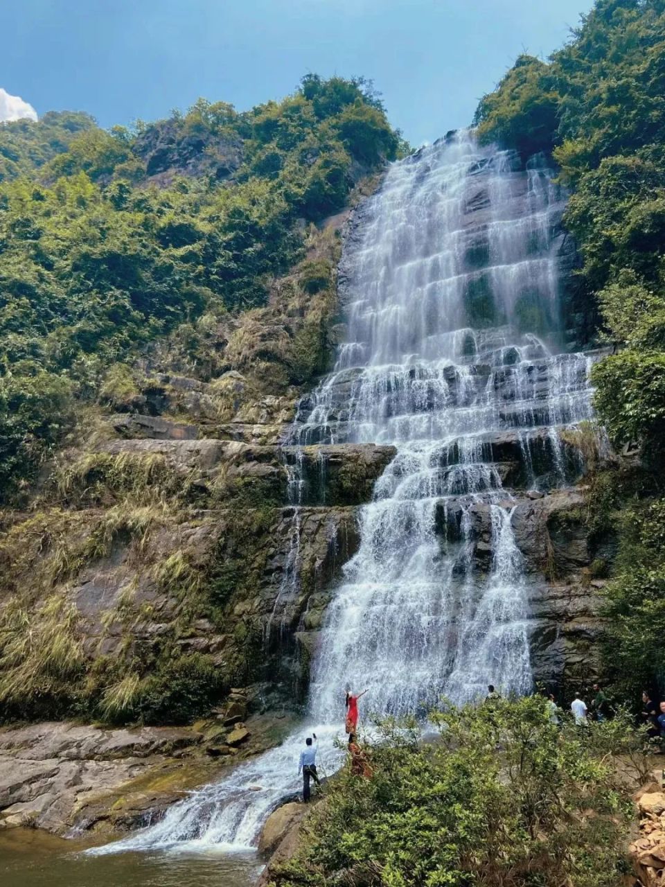 雷山四道瀑布图片