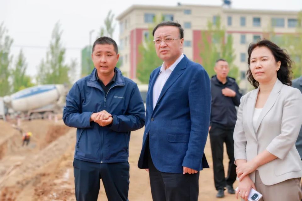 程宇调研重点项目建设情况