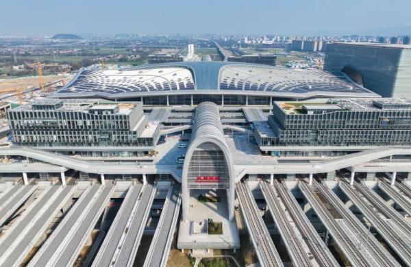 一体化地标|杭州西站联通长三角24市,单日客流连创纪录