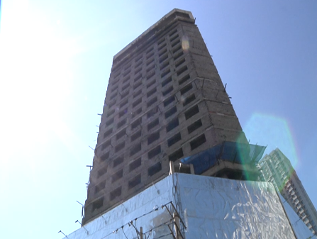 哈尔滨最老"烂尾楼"即将拆除!-腾讯新闻