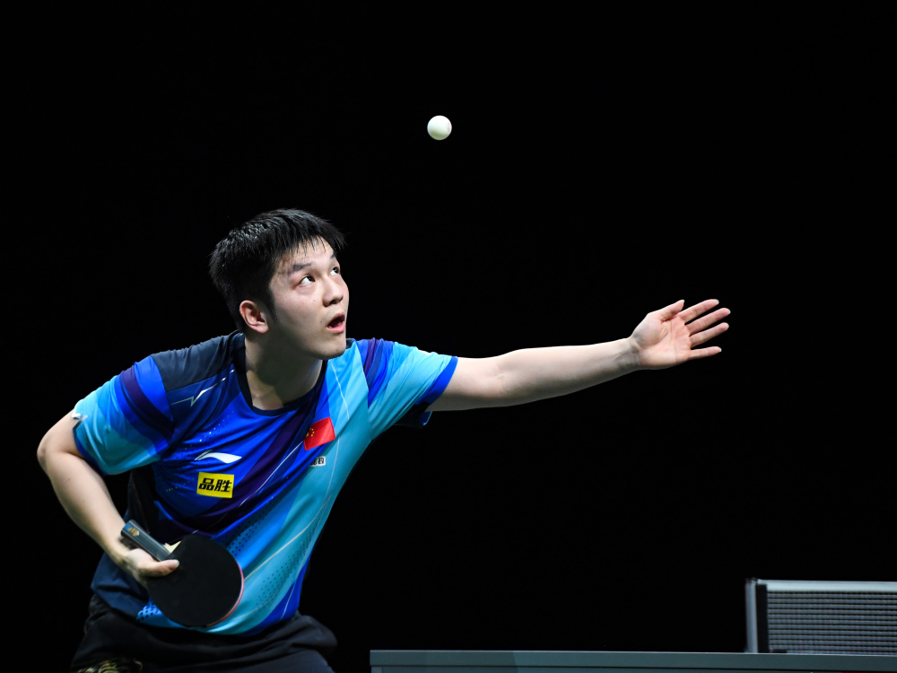 (体育)乒乓球——世乒赛:樊振东晋级男单八强(2)
