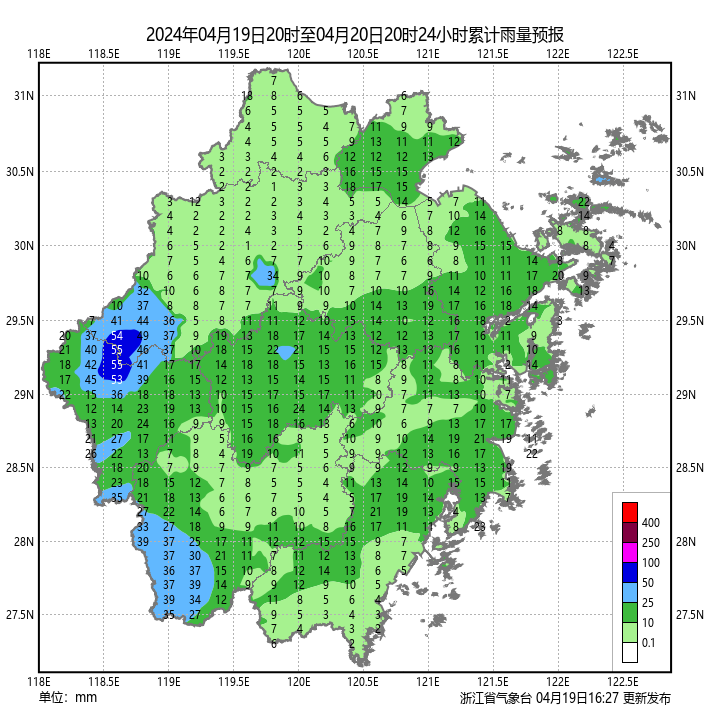 台州人注意!预报雷雨大风,这轮降水持续到下周二