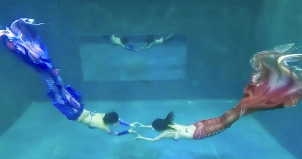 图源:日媒据学校负责人后藤祥子介绍,2015年时自己偶然看到网上美人鱼