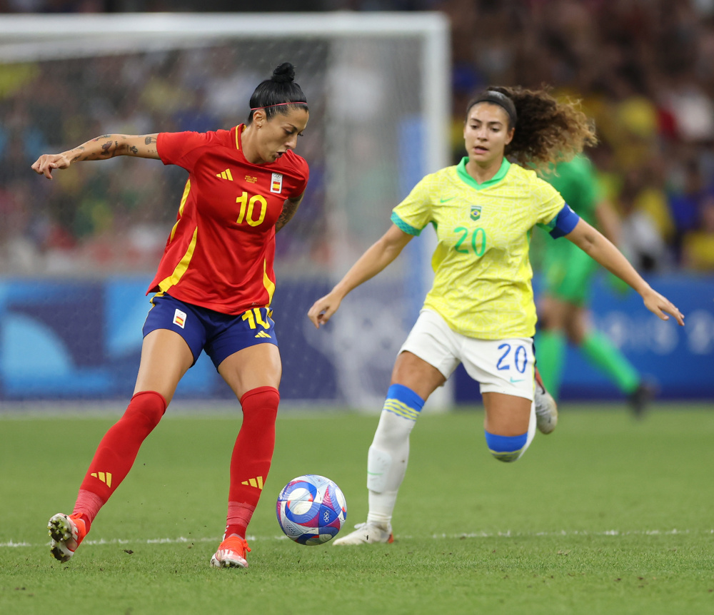 巴黎奥运会丨足球——巴西女足晋级决赛(2)