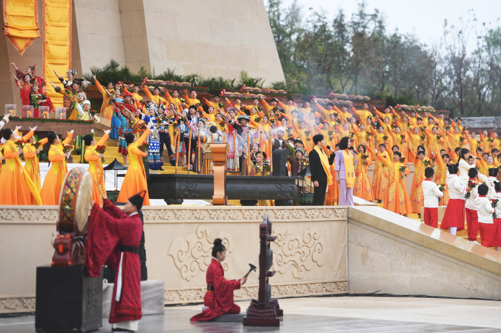 (文化)癸卯年黄帝故里拜祖大典在河南郑州举行_腾讯新闻