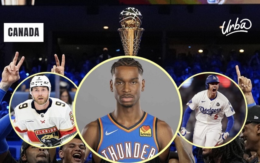 NBA总决赛MVP以及MLB&NHL季后赛MVP全部来自加拿大，历史首次