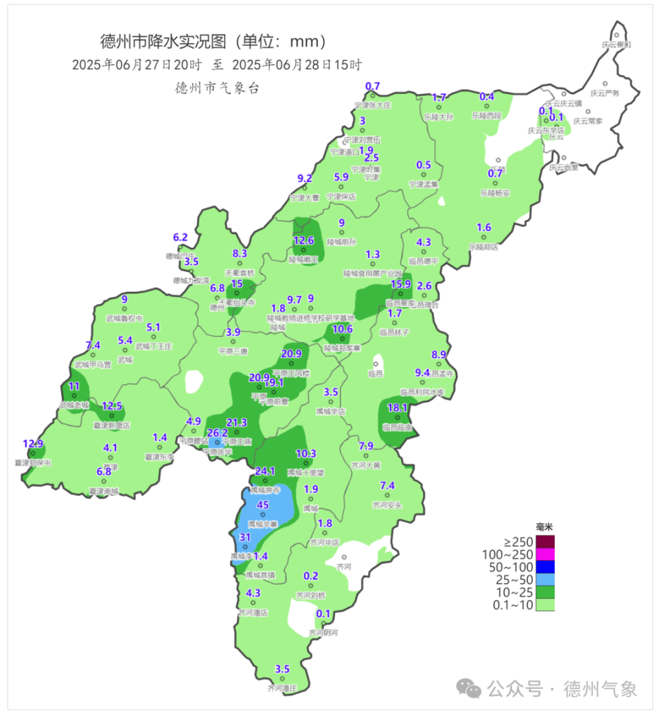 德州市天气预报15天今日情况