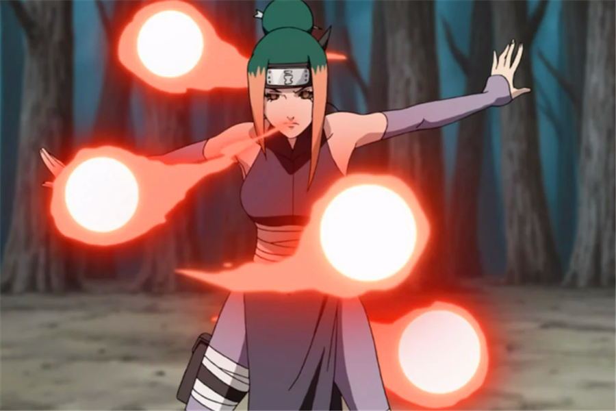 火影中砂隐村大美女叶仓的6张美照:美背足以封神,可惜结局悲惨