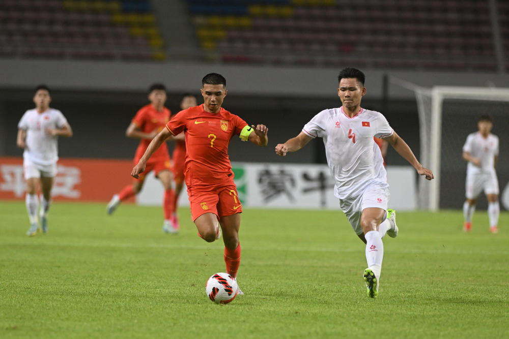 足球——国际邀请赛:中国u21胜越南u21