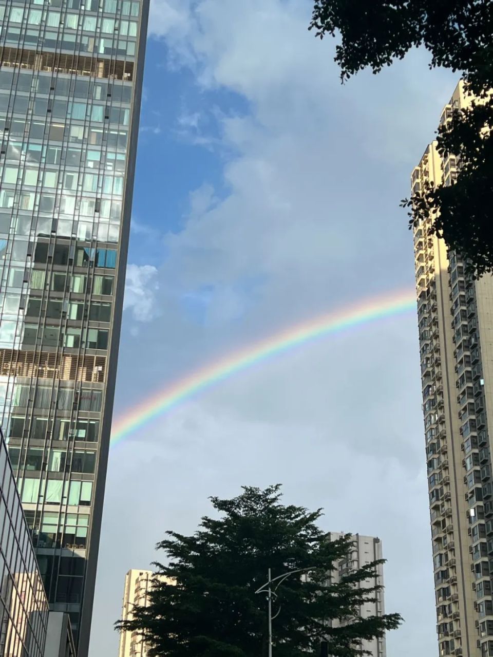 柳州上空出现"双彩虹"!一大波美图来了