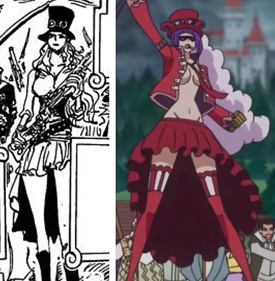 海贼王1097:弗兰奇父亲居然是革命军,年轻的贝蒂身材火辣,好美