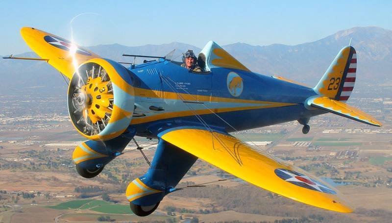 美空军早期飞机p26豌豆射手战斗机