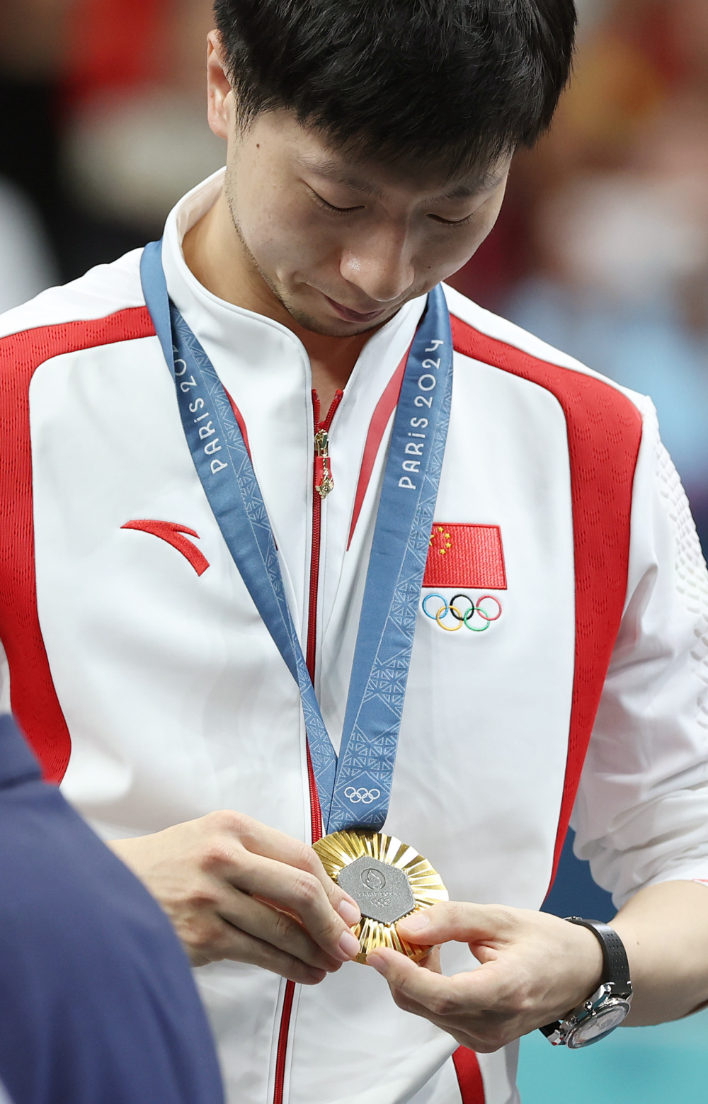 巴黎奥运会丨乒乓球——男团金牌赛:中国队获得冠军(7)