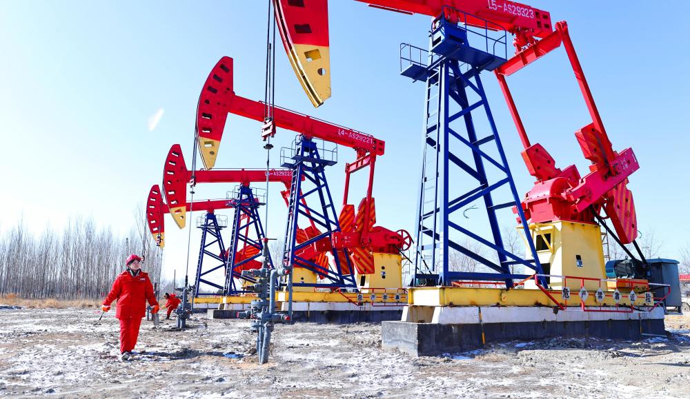 大庆油田:新年起跑就加速 能源支撑"开门红"_腾讯新闻