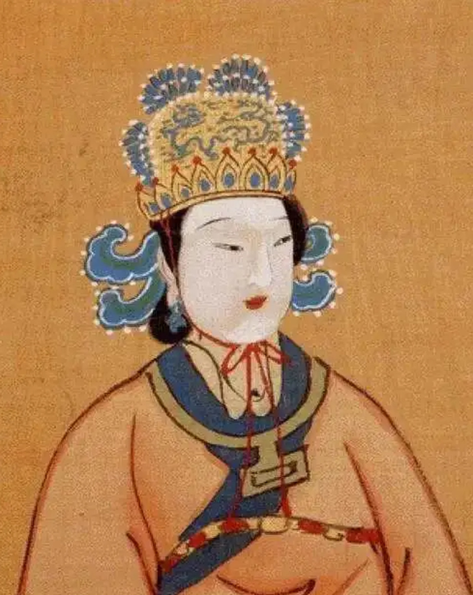 武则天画像刘彻和陈阿娇,武则天和李治的故事,都难免有一层政治色彩