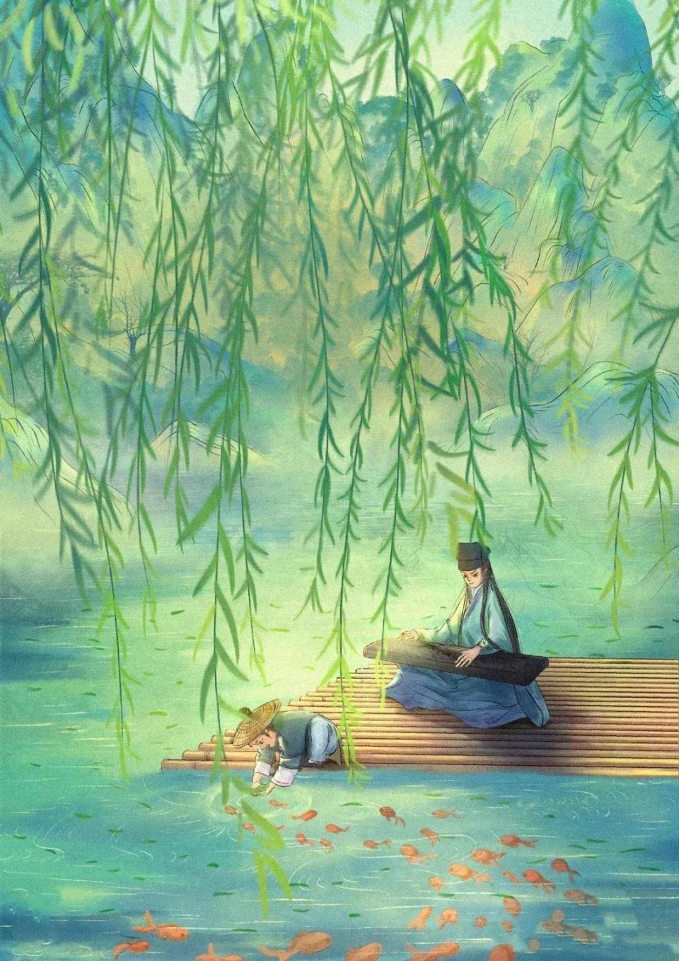 10首三月诗词,深情堪可封神_腾讯新闻