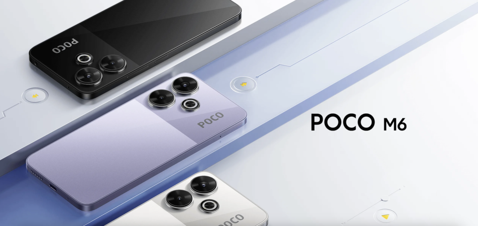 小米 poco m6 手机海外发布:helio g91-ultra 芯片,129 美元起